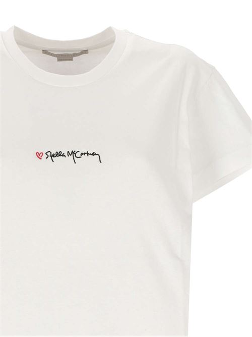 T-shirt con logo ricamato Stella Mc Cartney | 6J02733SPY529000